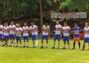 FINAL DO CAMPEONATO BANCÁRIO DE FUTEBOL INTERESTADUAL – TAÇA FEEB-GO/TO. PRIMEIRO JOGO: GOIÂNIA(GO) BRADESCO T9 3 X 2 CAIXA